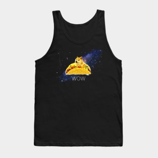 Taco Shibe Wow - Shiba Inu Dog Meme Cute Taco Dog Tank Top